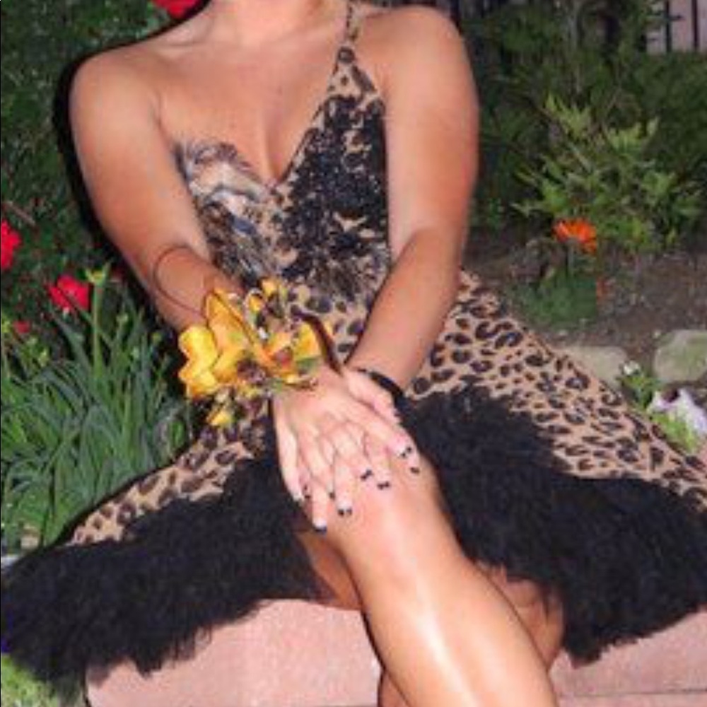 Women’s Leopard Formal Dress